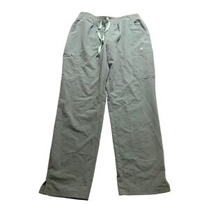 FIGS High Waisted Yola Skinny Scrub Pants Green Medical Healthcare Womens XL